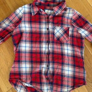 Y2K Forever 21 Plaid Button Down Shirt | Indie Grunge 2000s | M
